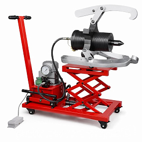 ъемник гидравлический подкатной 100 тонн