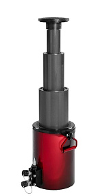 (ДТА120/60/30Г700-420) Домкрат телескопический двусторонний алюминиевый