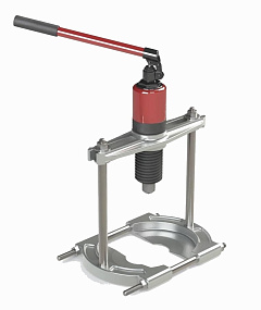 (СГХА10-К) Съемник-хомут со встроенным приводом 10 тонн в комплекте